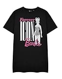 Barbie Schwarzes T-Shirt-Kleid für Damen | Forever...