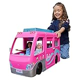 Barbie Super Abenteuer-Camper Fahrzeug, mit 7...