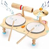 oathx Spielzeug für Kinder aus Holz Musikspielzeug...