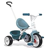 Smoby - Be Move blau - Kinderdreirad mit Schubstange,...