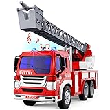 TOYABI Feuerwehrauto Groß- Feuerwehr Spielzeug mit...