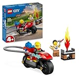 LEGO City Feuerwehrmotorrad, Feuerwehr-Spielzeug für...