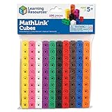 Learning Resources Mathlink-Steckwürfel (Set mit 100...